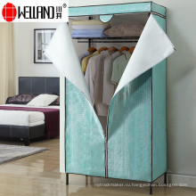 Современный дизайн мебели DIY угловой спальне / гостиной комнате гардероб с нетканым покрытием